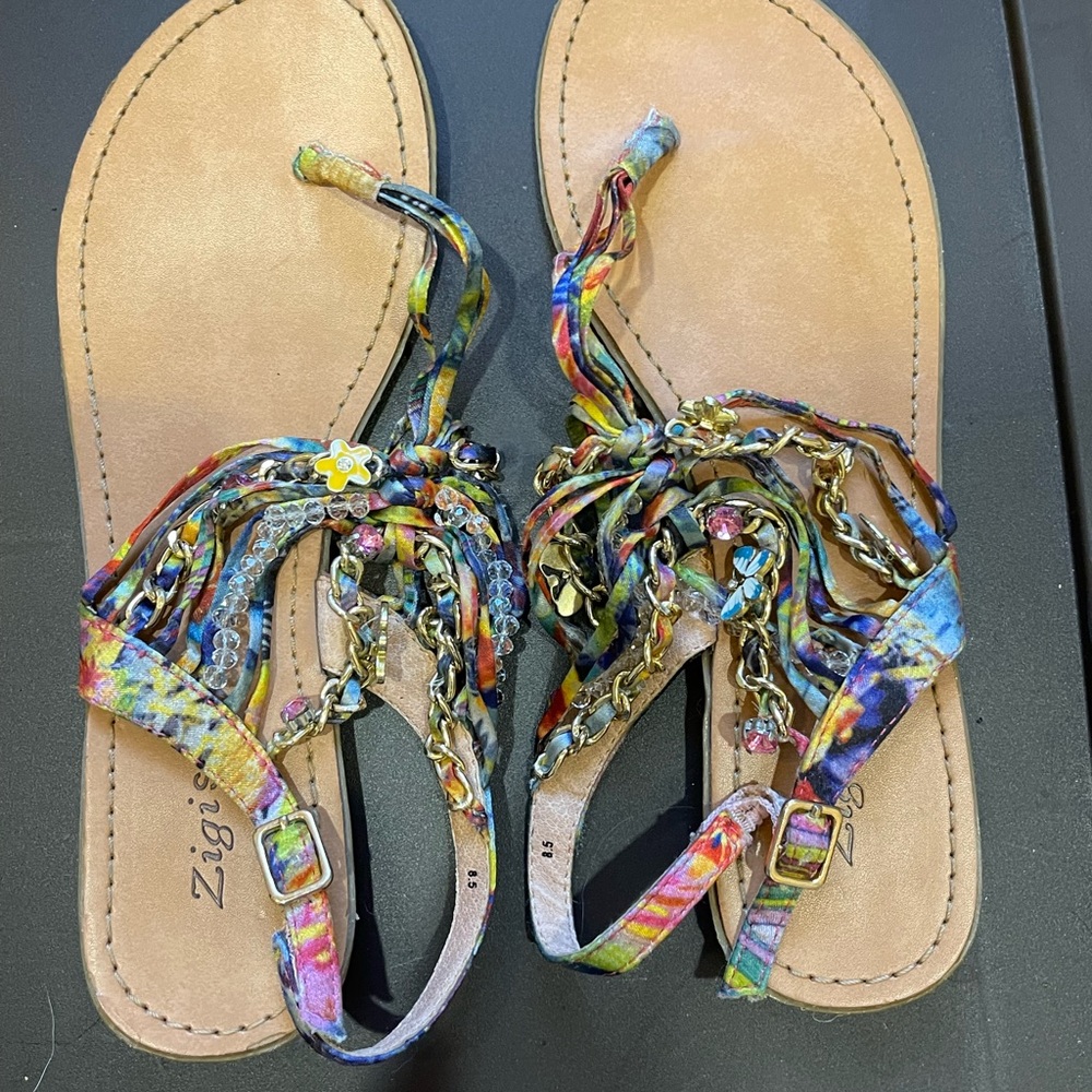 Multicolor Zigi Soho Sandals